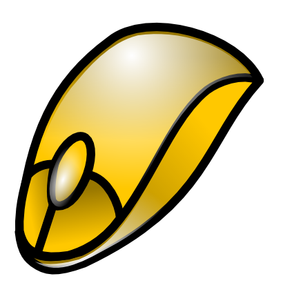 Download free yellow mouse icon